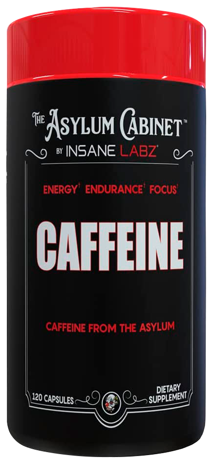 The Asylum Cabinet Caffeine 100 Mg 120 Caps