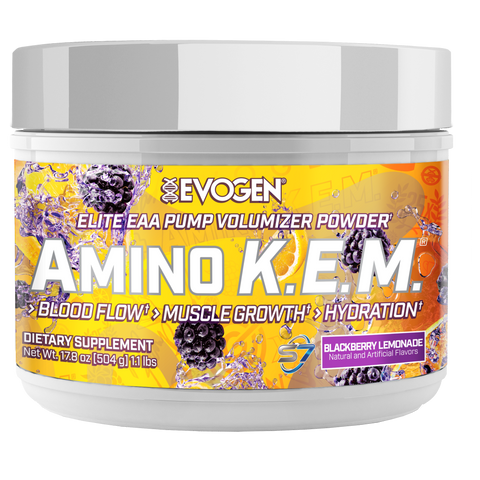 EVOGEN NUTRITION Evogen Nutrition Evo Amino K.e.m. EAA 30 Servicios Blackberry Lemonade Nuevo
