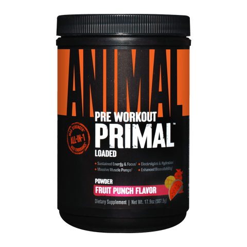 UNIVERSAL NUTRITION Universal Nutrition Universal Animal Primal Powder 25 Servicios Fruit Punch
