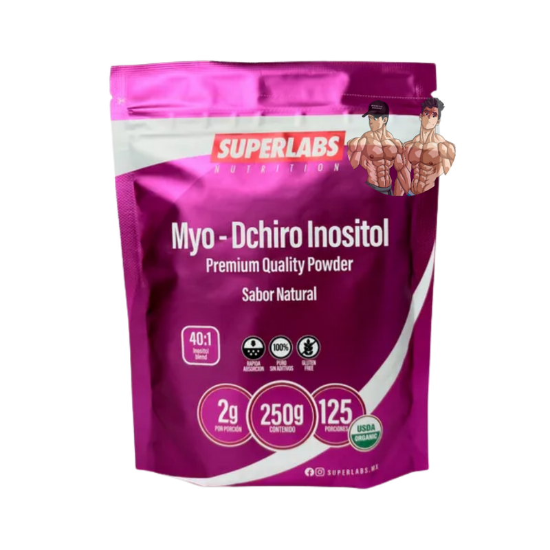 Superlabs Myo Dchiro Inositol 250 g Sabor Natural