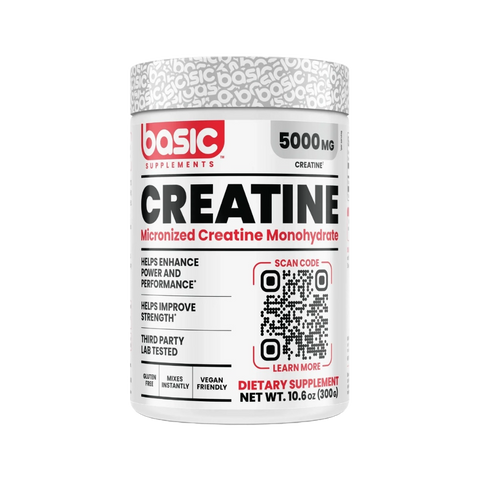 Basic Creatine 60 Servicios Unflavoured Nuevo