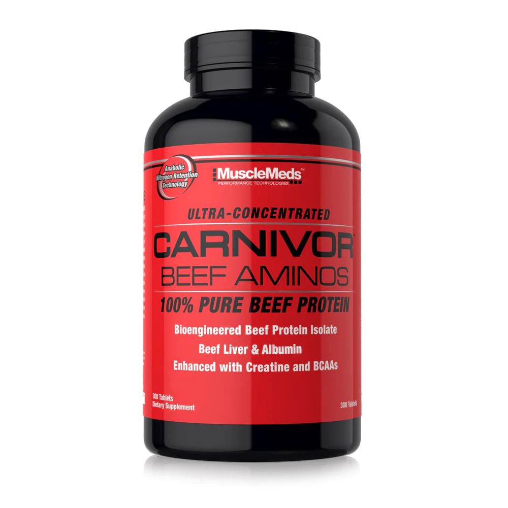 Musclemeds Carnivor Beef Aminos 300Ct