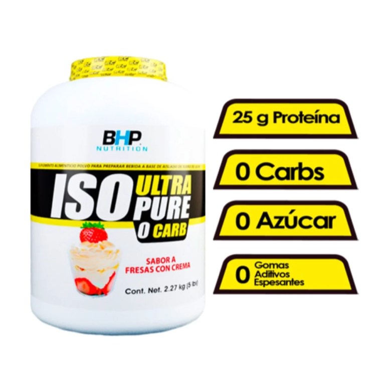 BHP Bhp Iso Ultra Pure 0 Carb 4.23 Lbs Pastel De Chocolate