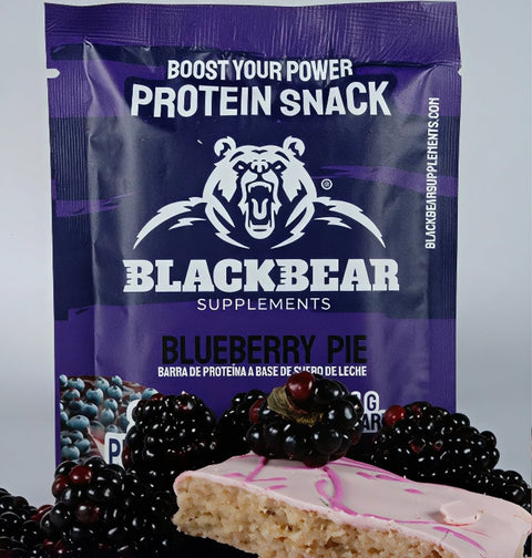 Blackbear Barra De Proteina Caja 10 Pz Blueberry