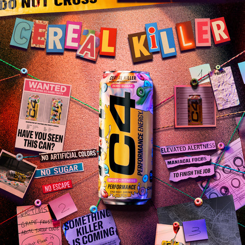 CELLUCOR Cellucor Cel C4 Energy Crb 16oz 12pk Cereal Killer