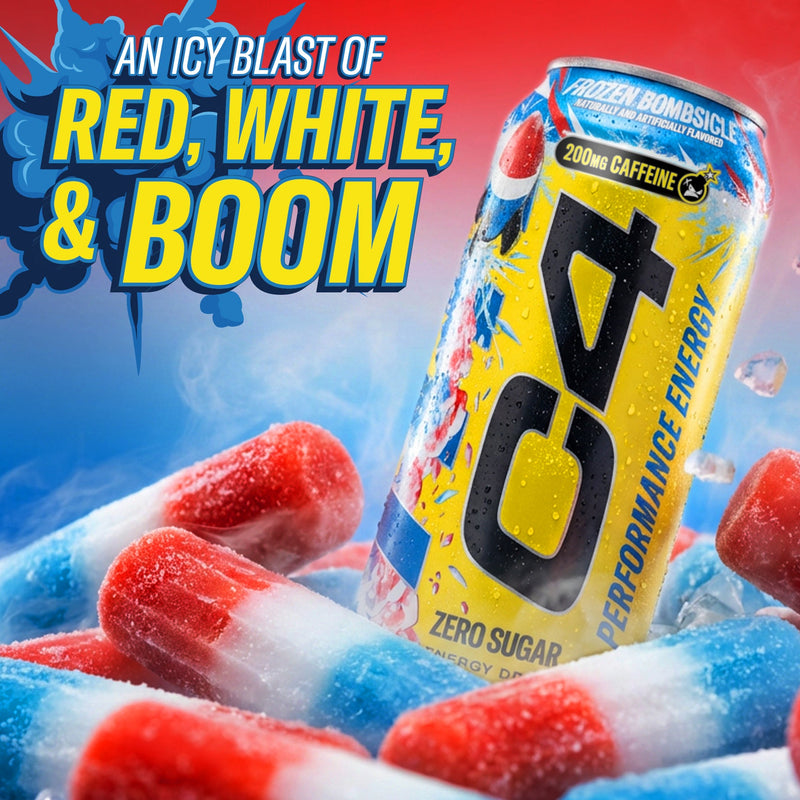 CELLUCOR Cellucor Cel C4 Energy Crb 16oz 12pk Frozen Bombsicle