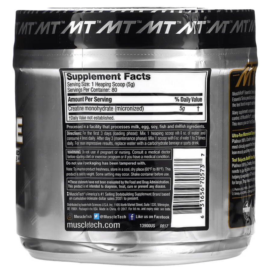 Muscletech Platinum Creatine 400G