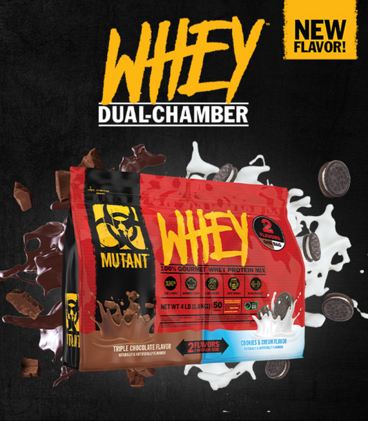 Mutant – Mut Mutant Whey 4 lb Triple Chocolate & Cookies & Cream *Ofe