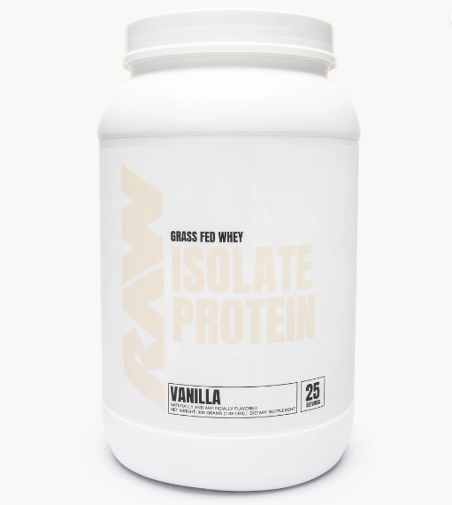 Raw Iso Protein 1.97 Lb 25 Serv Vainilla