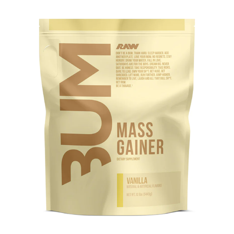 RAW Raw Cbum Mass Gainer 12 Lbs Vainilla