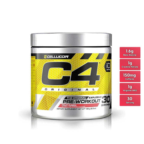 Cellucor Cel C4 Original 30 Servicios Fruit Punch