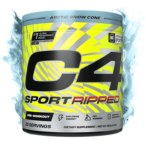 CELLUCOR Cellucor Cel C4 Sport Ripped 20 Servicios Artic Snow Cone