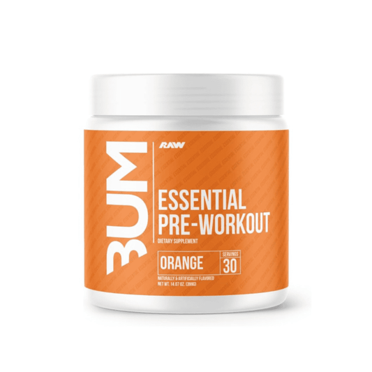 Raw Cbum Essential Pwo 30 Serv Orange