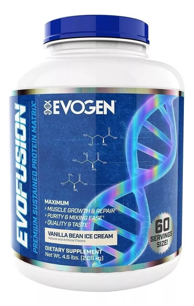 Evogen Nutrition – Evofusion 4.6 lb Vainilla Bean Ice Cream