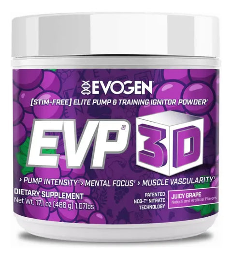 Evogen Nutrition Evp 3d 40 Servicios Juicy Grape