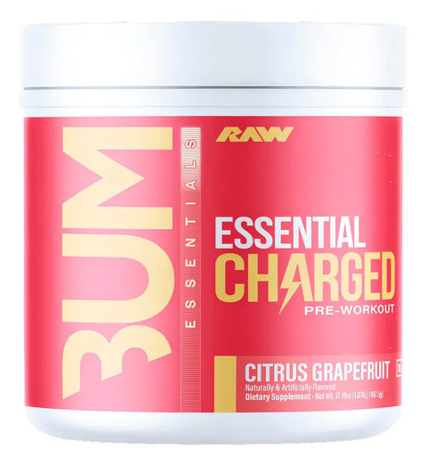 Raw Essential Charged 25 Servicios Citrus Grapefruit