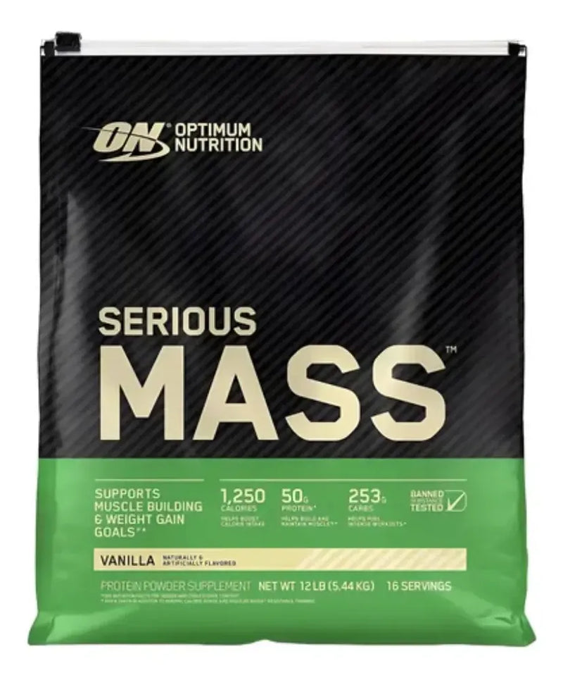 OPTIMUM NUTRITION Optimum Nutrition Serious Mass 12 Lbs Vainilla
