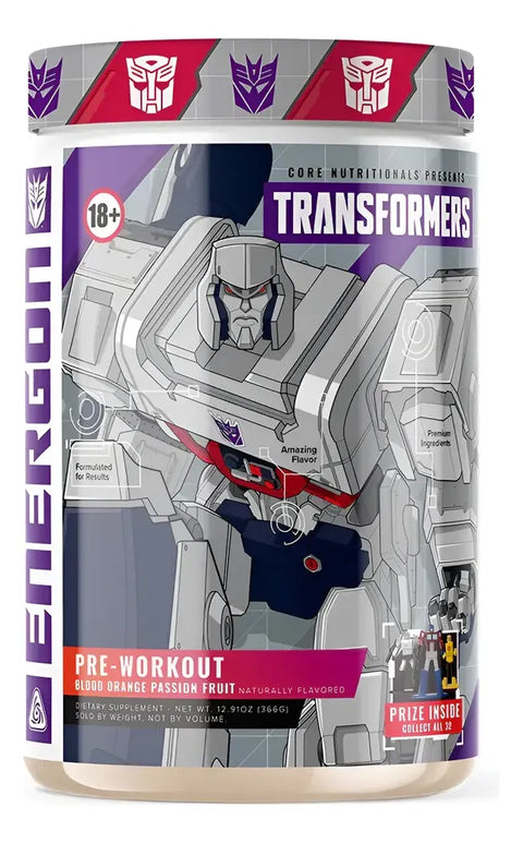 Core Energon Pre-workout 20 Servicios Megatron (blood Orange Passion Fruit)