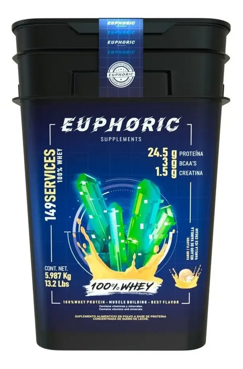 Euphoric 100% Whey Protein 5 Lbs Cookies & Cream