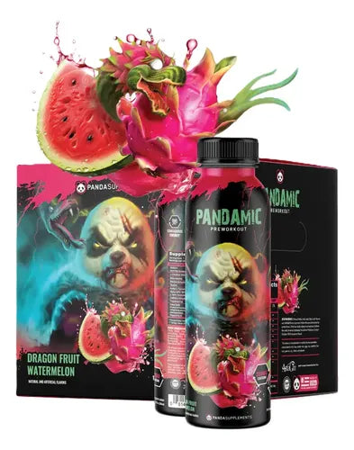 PANDA Panda Pandamic Rtd 12 Pack Pre-workout Dragon Fruit Watermelon