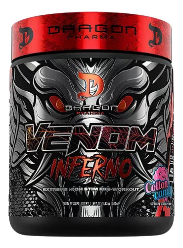 Dragon Pharma Venom Inferno 40 Serv Cotton Candy