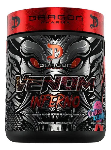 DRAGON PHARMA Dragon Pharma Dragon Venom Inferno 40 Servicios Cotton Candy