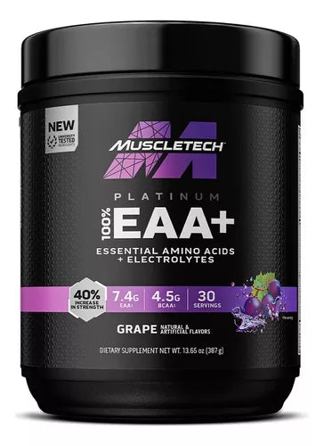 Muscletech – Mt Platinum EAA 30 Porciones Grape *Oferta* – Suplementos – Sa