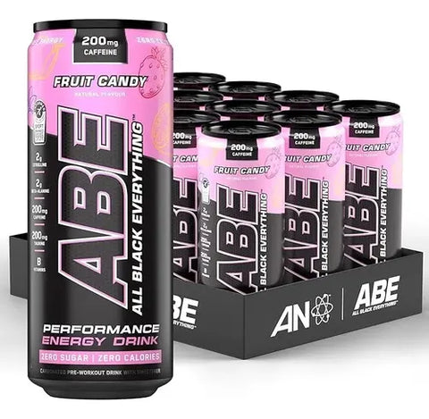 An Abe Energy Drink 11.2 Oz 12pk Fruit Candy