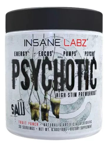 Insane Labz Saw Series Psychotic 30 Serv Fruit Punch