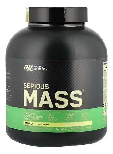 OPTIMUM NUTRITION Optimum Nutrition Serious Mass 6 Lbs Vainilla "oferta"