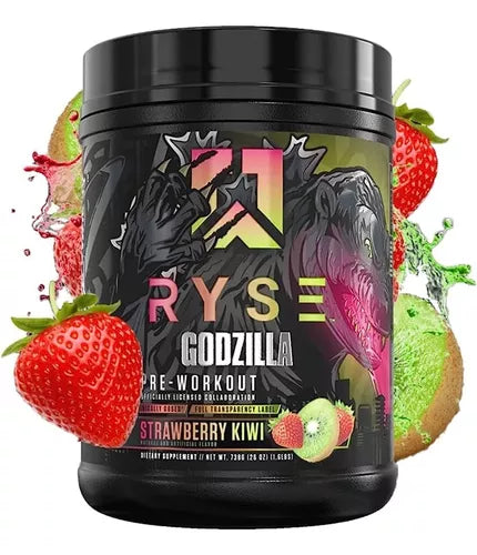 Ryse Pwo Godzilla 40 Serv Strawberry Kiwi