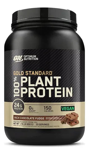 OPTIMUM NUTRITION Optimum Nutrition 100% Gold Std Plant Protein 1.76 Lbs Chocolate