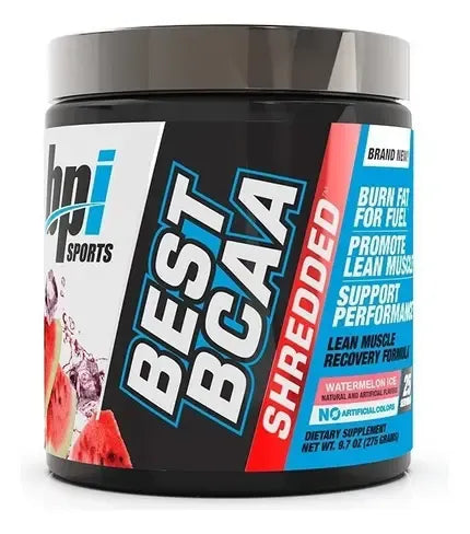 Bpi Best BCAA Shredded 25 Servicios Watermelon Ice