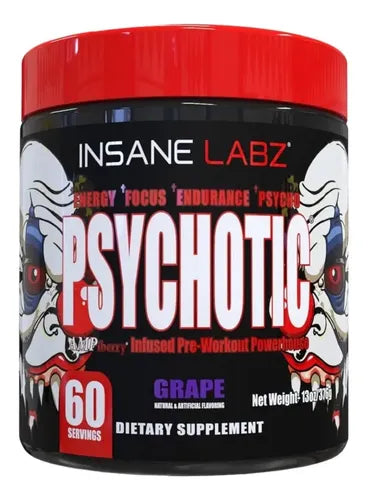 INSANE LABZ Insane Labz Ins Psychotic Black 60 Servicios Grape Nuevo