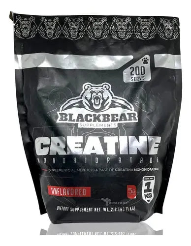 Blackbear Creatina Monohidratada Costal 1 kg Sin Sabor