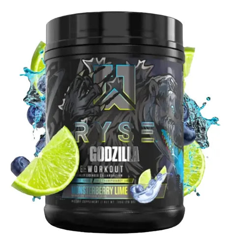 RYSE Ryse Pre-workout Godzilla 40 Servicios Monsterberry Lime