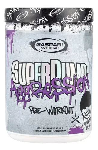 GASPARI NUTRITION Gaspari Nutrition Gn Super Pump Agression 20/40 Servicios Gangsta Grape