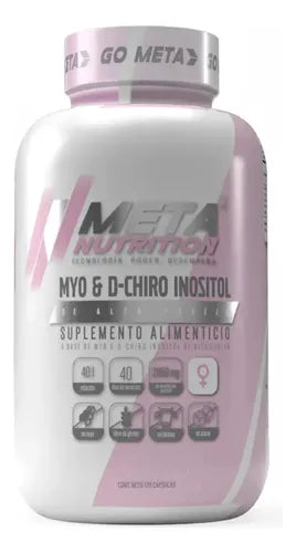 META NUTRITION Meta Nutrition Meta Myo & Dchiro Inositol 120 Cápsulas