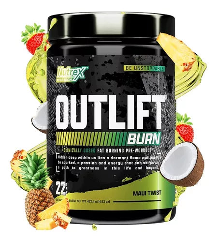 Nutrex Outlift Burn 22 Serv Maui Twist