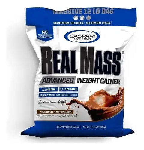 Gaspari Nutrition Gn Real Mass Advanced 12 Lbs Chocolate