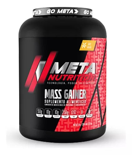 Meta Nutrition Mass Gainer 6 Lbs Vainilla