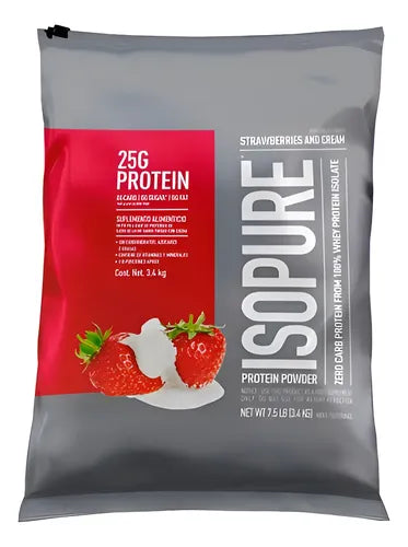 NATURES BEST Natures Best Nb Isopure Zero Carb Bag 7.5 Lbs Strawberry