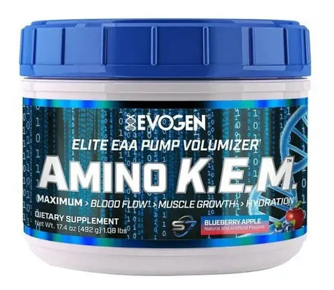 EVOGEN NUTRITION Evogen Nutrition Evo Amino K.e.m. EAA 30 Servicios Blueberry Apple