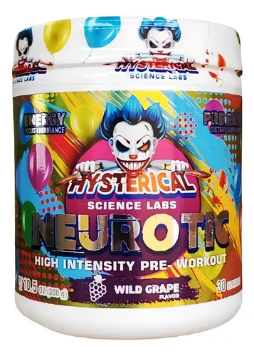 HYSTERICAL SCIENCE LABS Hysterical Science Labs Hsl Neurotic Intensity Pre-workout (30 Servicios) Grape