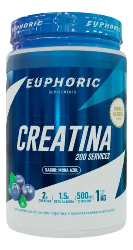 Euphoric Creatina 1 kg Mora Azul