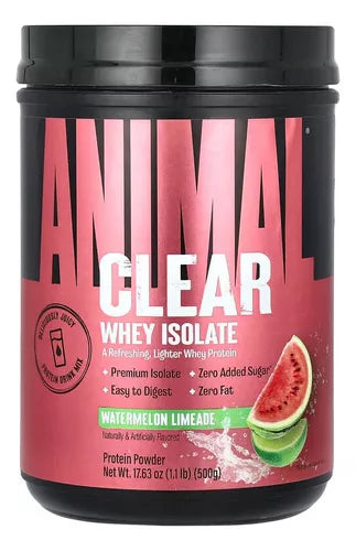 Universal Nutrition Animal Clear Whey Isolete 500 Grs Watermelon Limeade