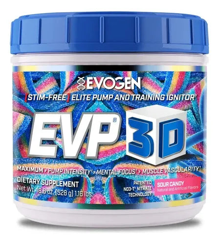EVOGEN NUTRITION Evogen Nutrition Evo Evp 3d 40 Servicios Sour Candy