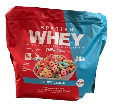 Sparta Spartan Whey Protein Blend 4.67 Lbs Fruity Cereal