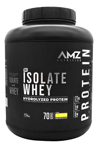 Amz Isolate Whey 5 Lbs Platano