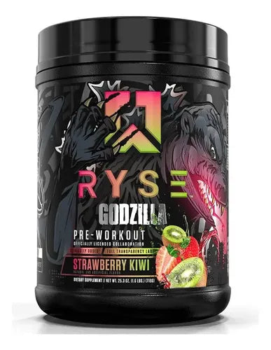 RYSE Ryse Pre-workout Godzilla 40 Servicios Strawberry Kiwi